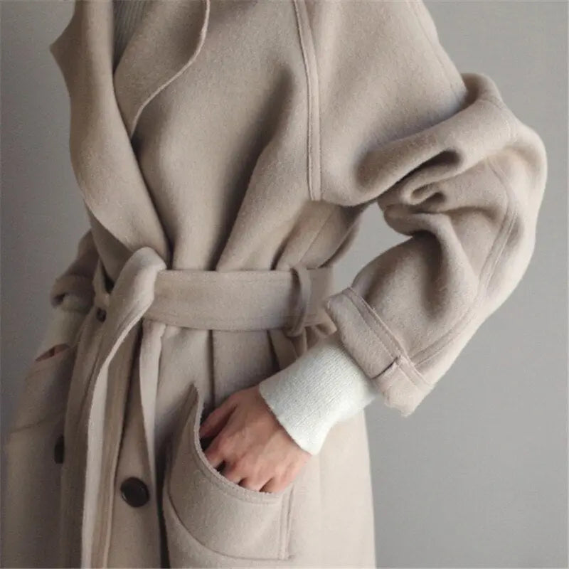 Laura Elegant Coat Luvy Boutique