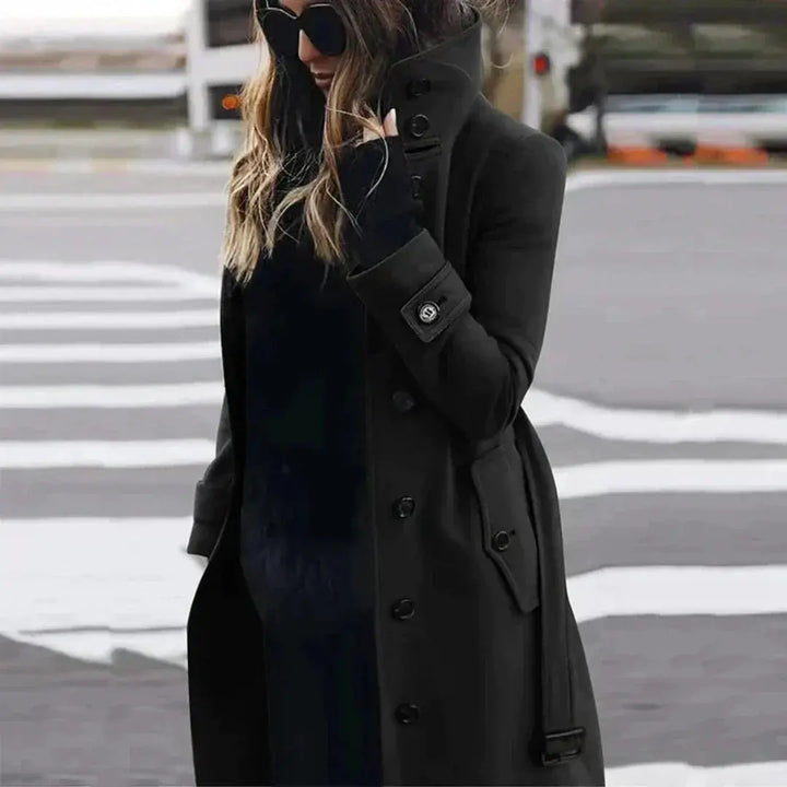 Nancyaram | Women's Winter Trench Coat | Long Luvy Boutique