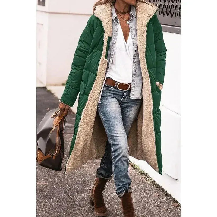 Ava | Oversized Sherpa-Lined Winter Coat Luvy Boutique