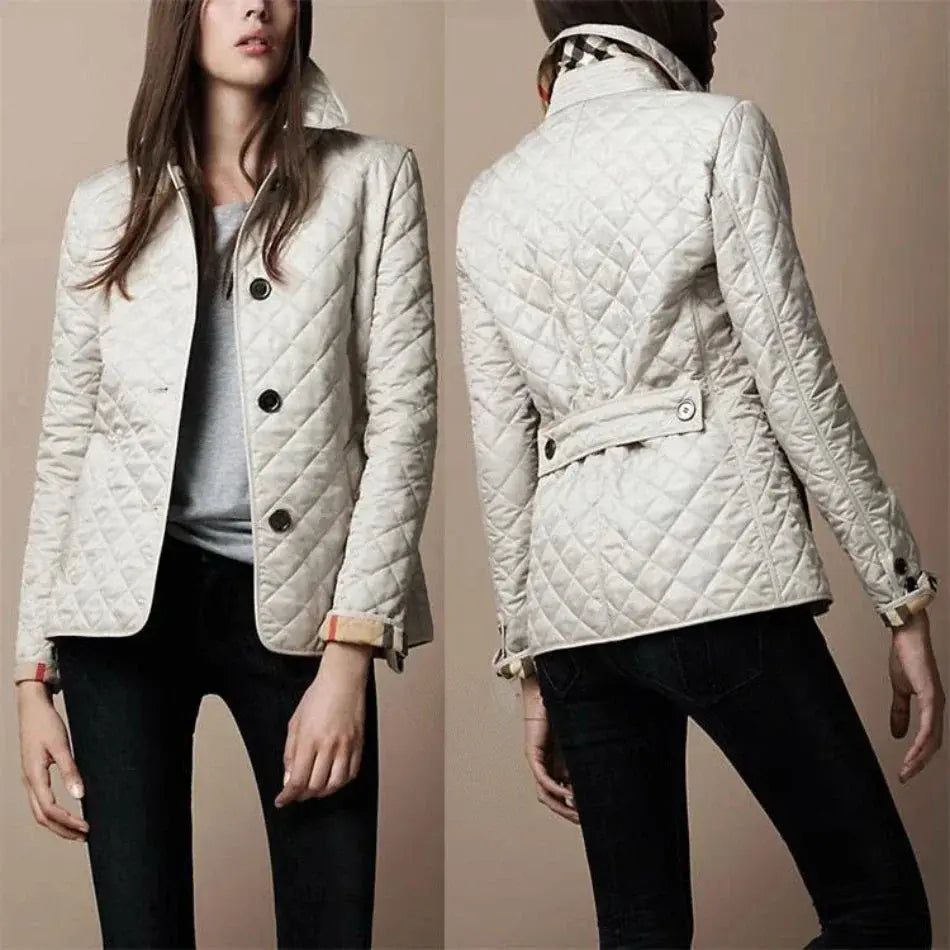 Helena | Stylish Quilted Winter Jacket Luvy Boutique