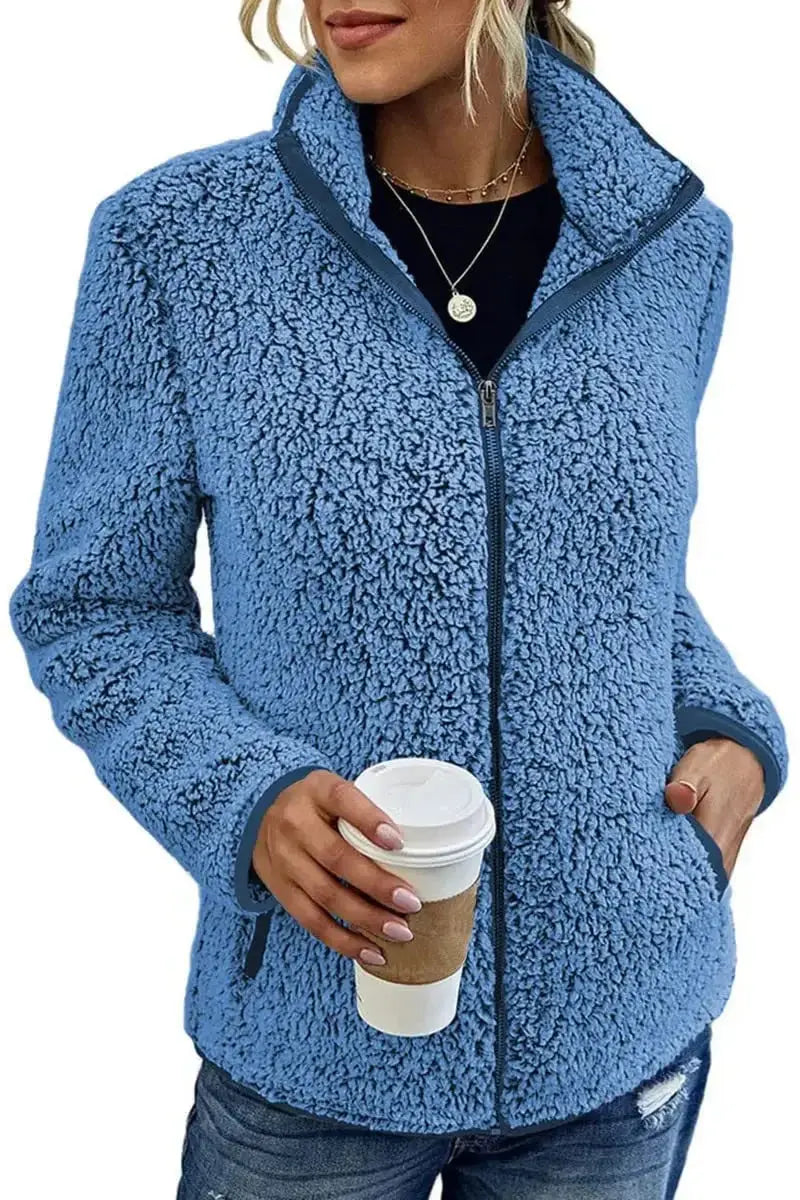 Katie | Premium Fleece Zip-Up Jacket Luvy Boutique