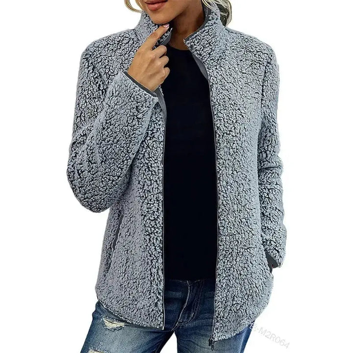 Katie | Premium Fleece Zip-Up Jacket Luvy Boutique