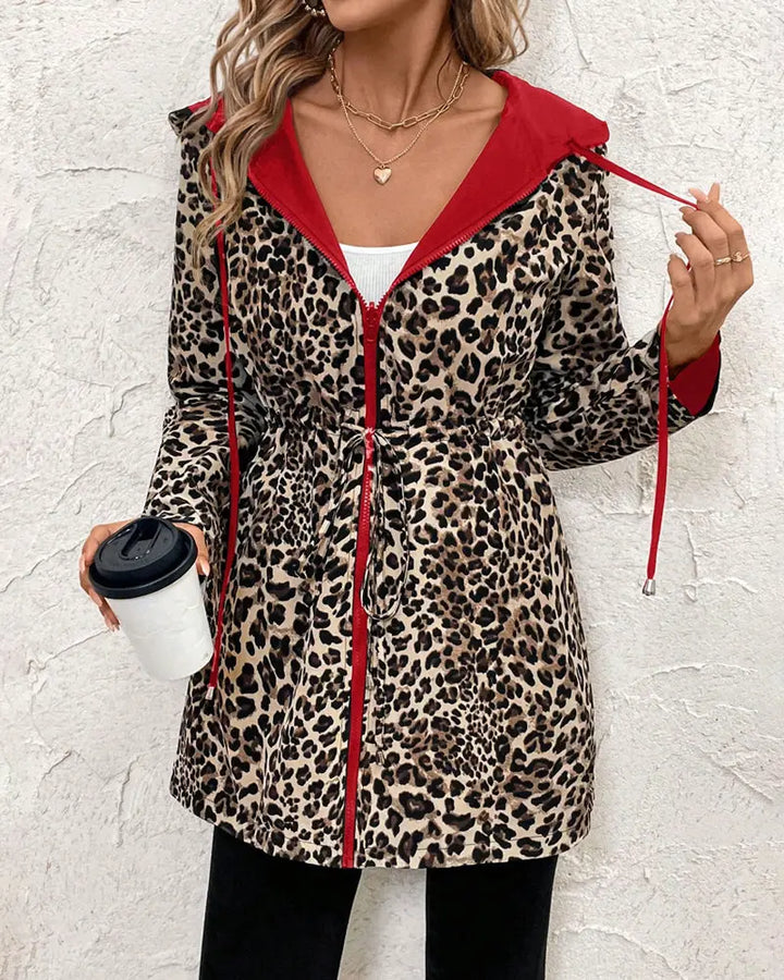 Stella | Women’s Hooded Zip Up Jacket Luvy Boutique