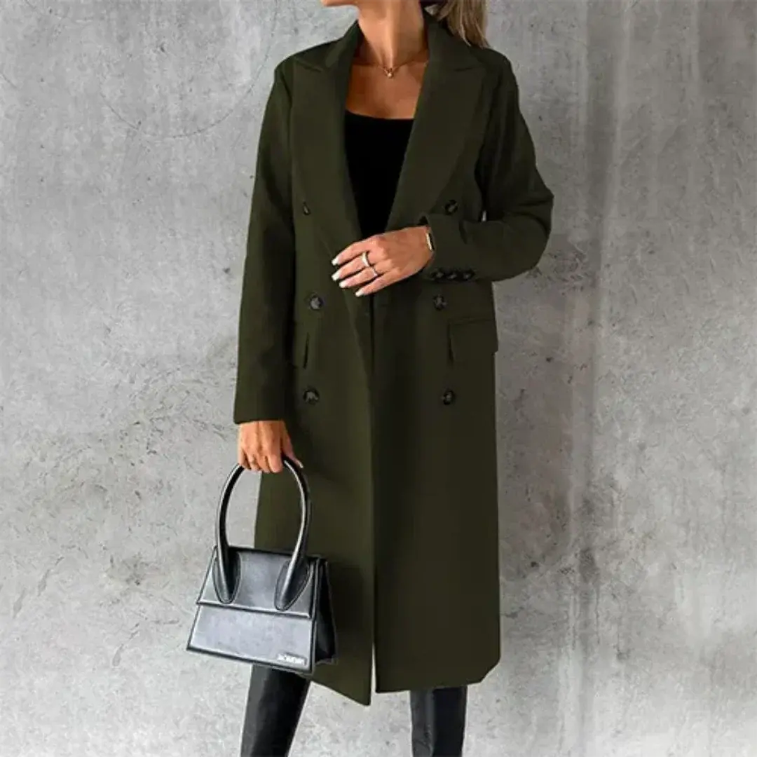 Tildarlin | Women's Warm Trench Coat | Winter Luvy Boutique