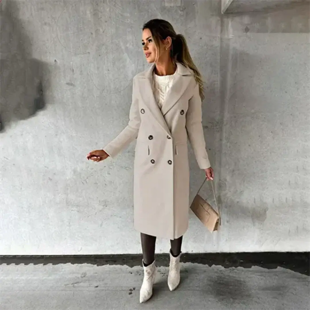 Tildarlin | Women's Warm Trench Coat | Winter Luvy Boutique