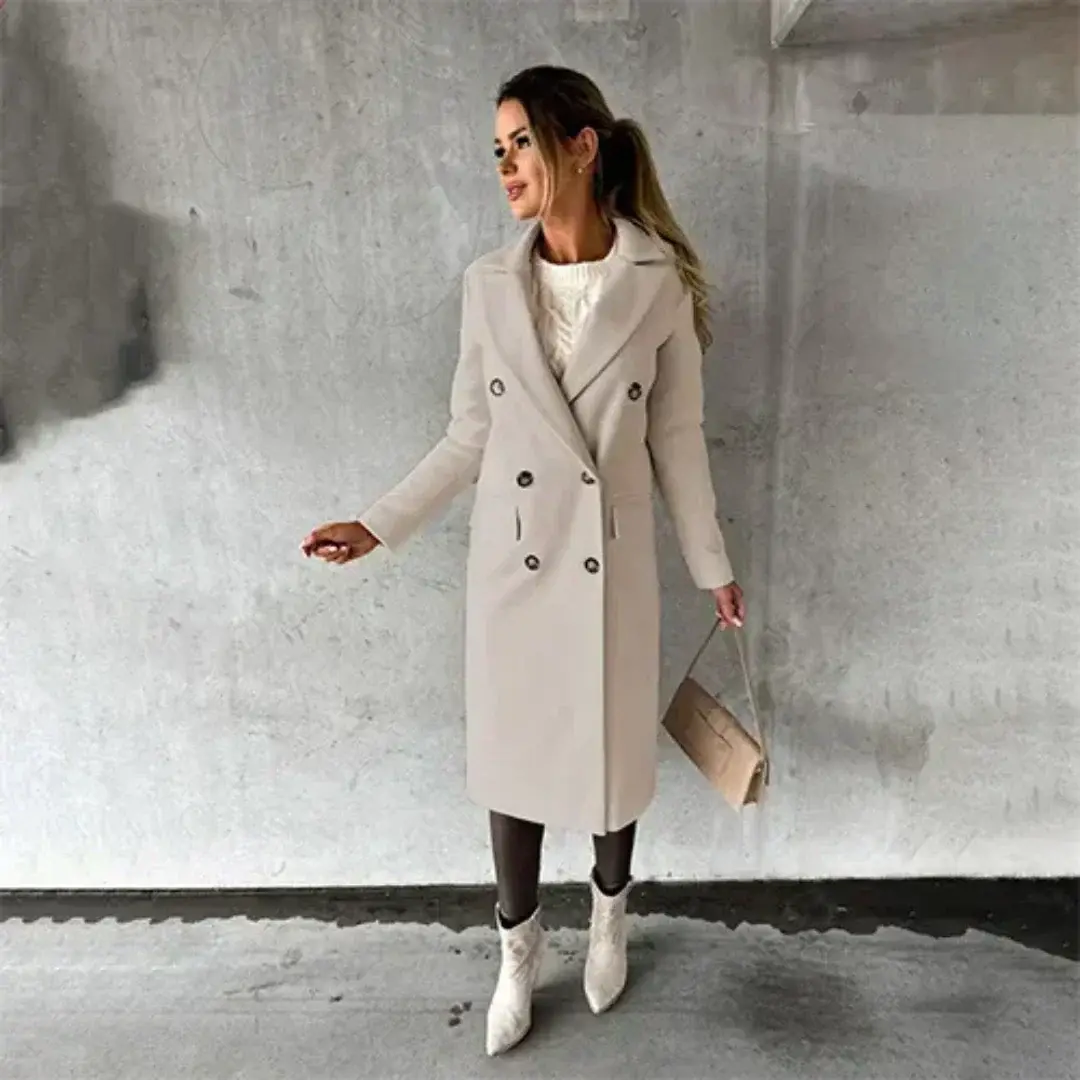 Tildarlin | Women's Warm Trench Coat | Winter Luvy Boutique