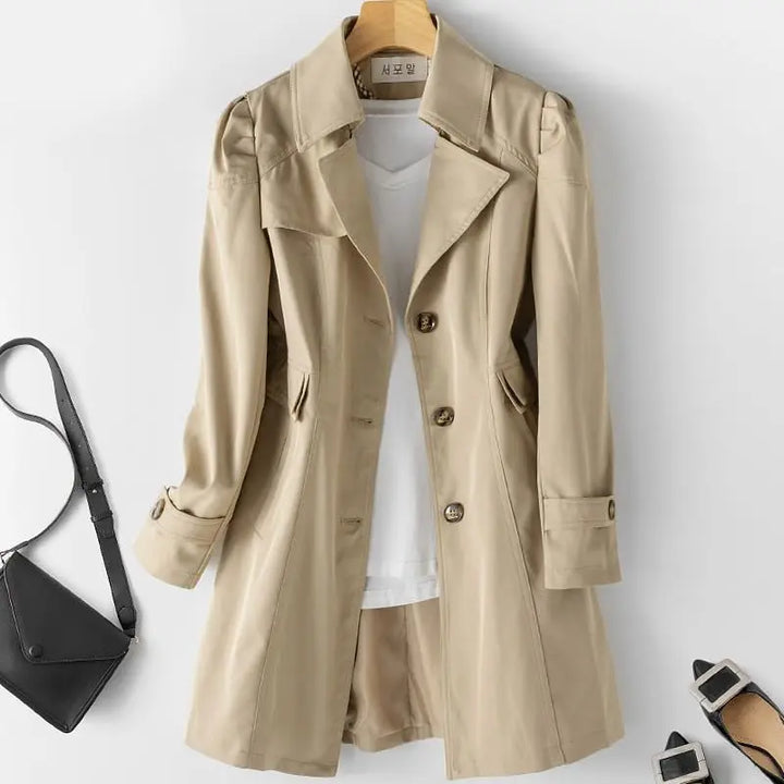 Hiltrud | Women's Trench Coat Luvy Boutique