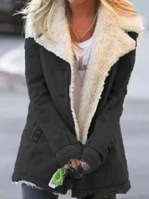 Paige | Stylish Winter Shearling Jacket Luvy Boutique
