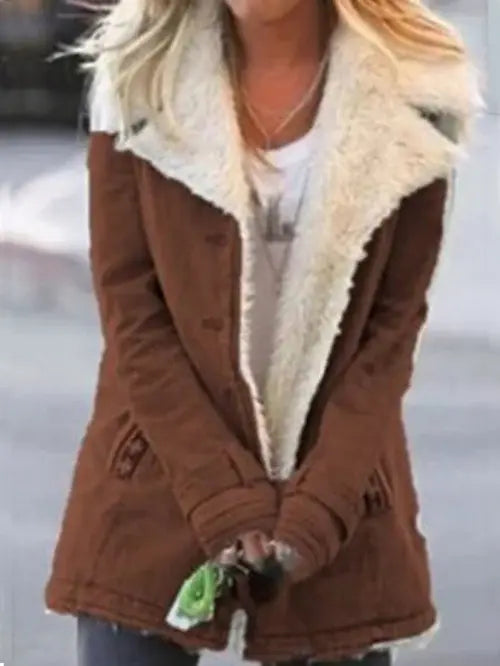 Paige | Stylish Winter Shearling Jacket Luvy Boutique