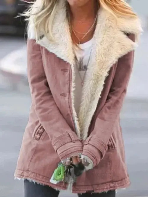 Paige | Stylish Winter Shearling Jacket Luvy Boutique
