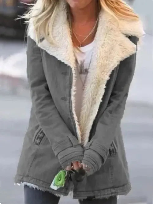 Paige | Stylish Winter Shearling Jacket Luvy Boutique