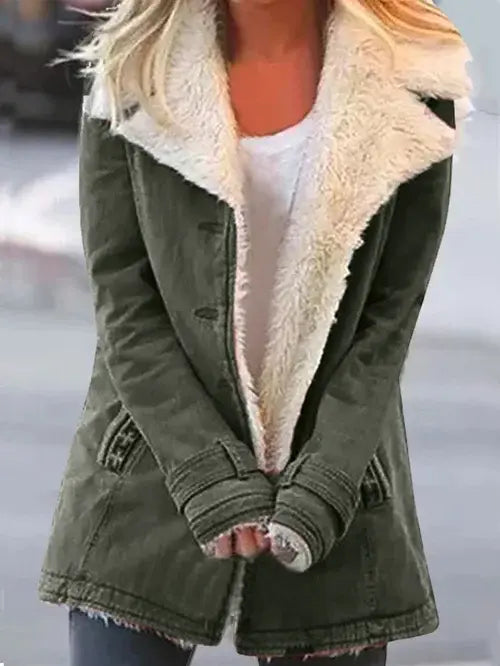 Paige | Stylish Winter Shearling Jacket Luvy Boutique