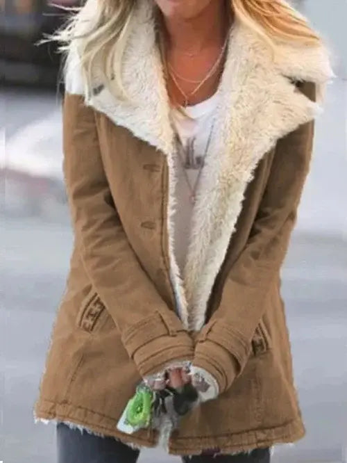 Paige | Stylish Winter Shearling Jacket Luvy Boutique
