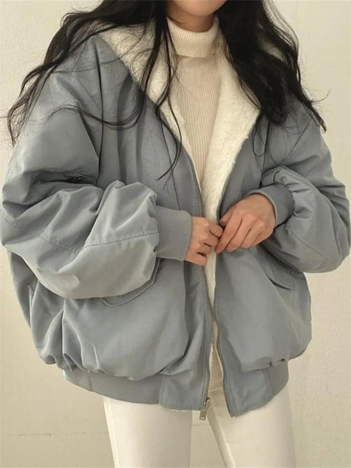 Heidi | Stylish Oversized Bomber Jacket Luvy Boutique