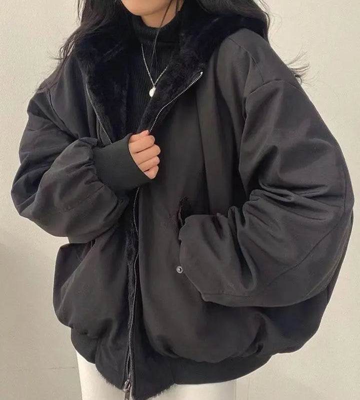 Heidi | Stylish Oversized Bomber Jacket Luvy Boutique