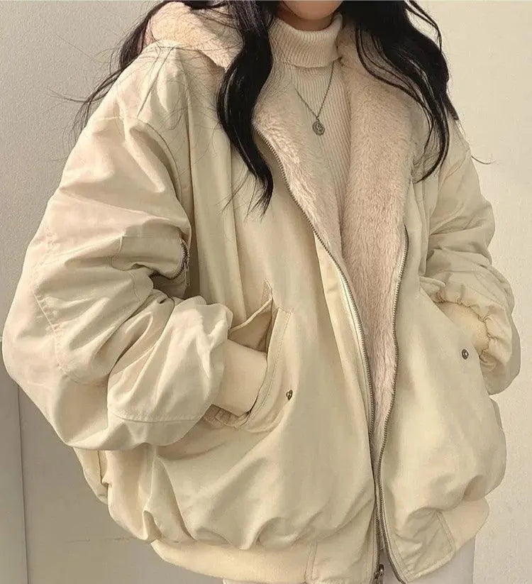 Heidi | Stylish Oversized Bomber Jacket Luvy Boutique