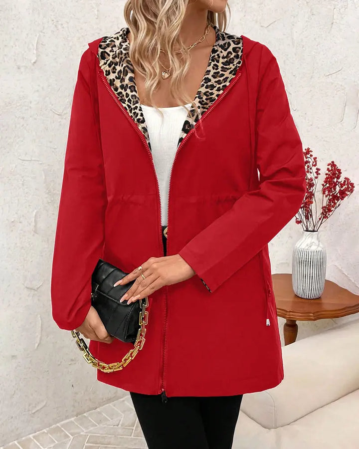 Stella | Women’s Hooded Zip Up Jacket Luvy Boutique