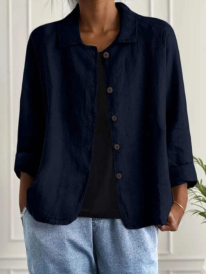 Claire | Women’s Button Front Casual Jacket Luvy Boutique
