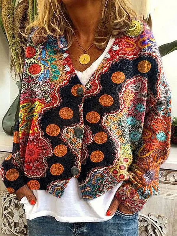 ZOE | Colourful Knitted Sweater Luvy Boutique