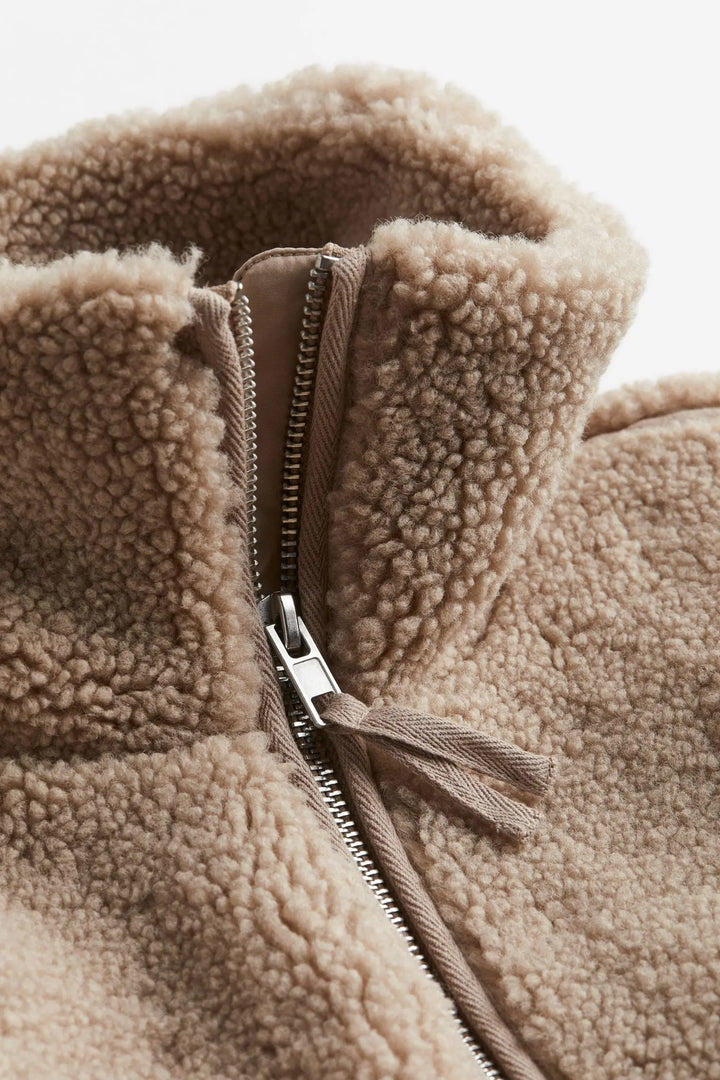 ANGELINA | Teddy Fleece Jacket Luvy Boutique