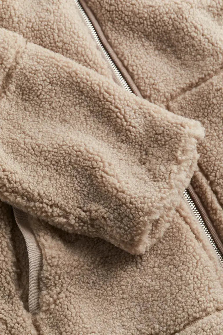 ANGELINA | Teddy Fleece Jacket Luvy Boutique