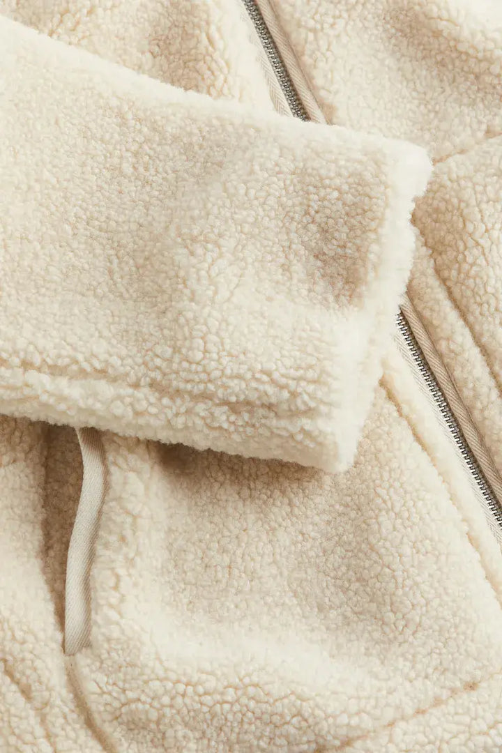 ANGELINA | Teddy Fleece Jacket Luvy Boutique