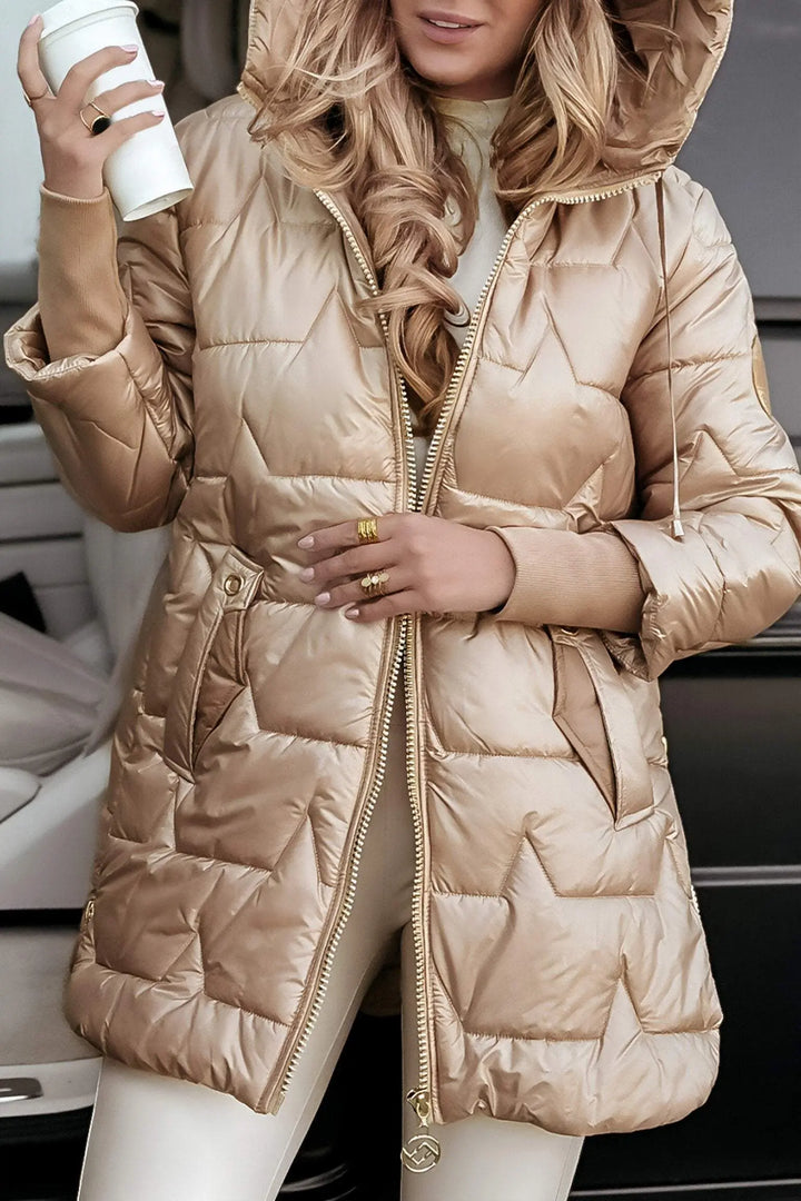 Cora | Cozy Padded Hooded Winter Coat Luvy Boutique
