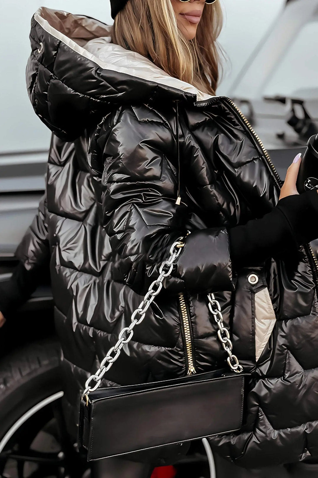 Cora | Cozy Padded Hooded Winter Coat Luvy Boutique