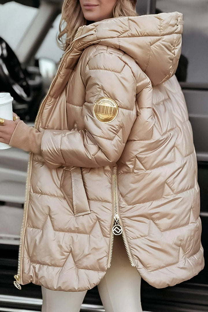 Cora | Cozy Padded Hooded Winter Coat Luvy Boutique