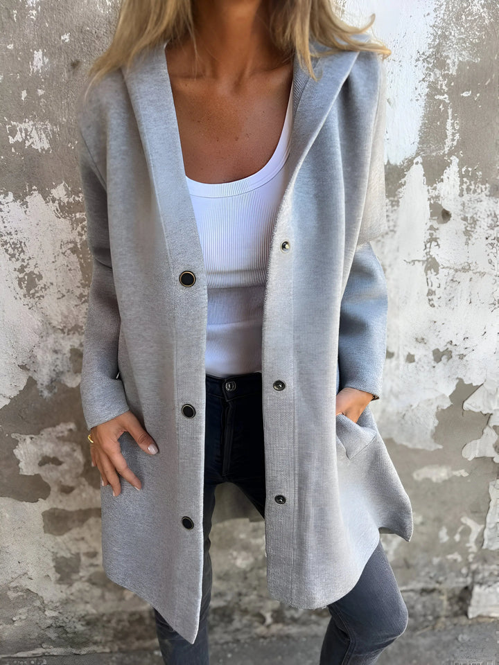 DIANE | Casual Hooded Jacket Luvy Boutique