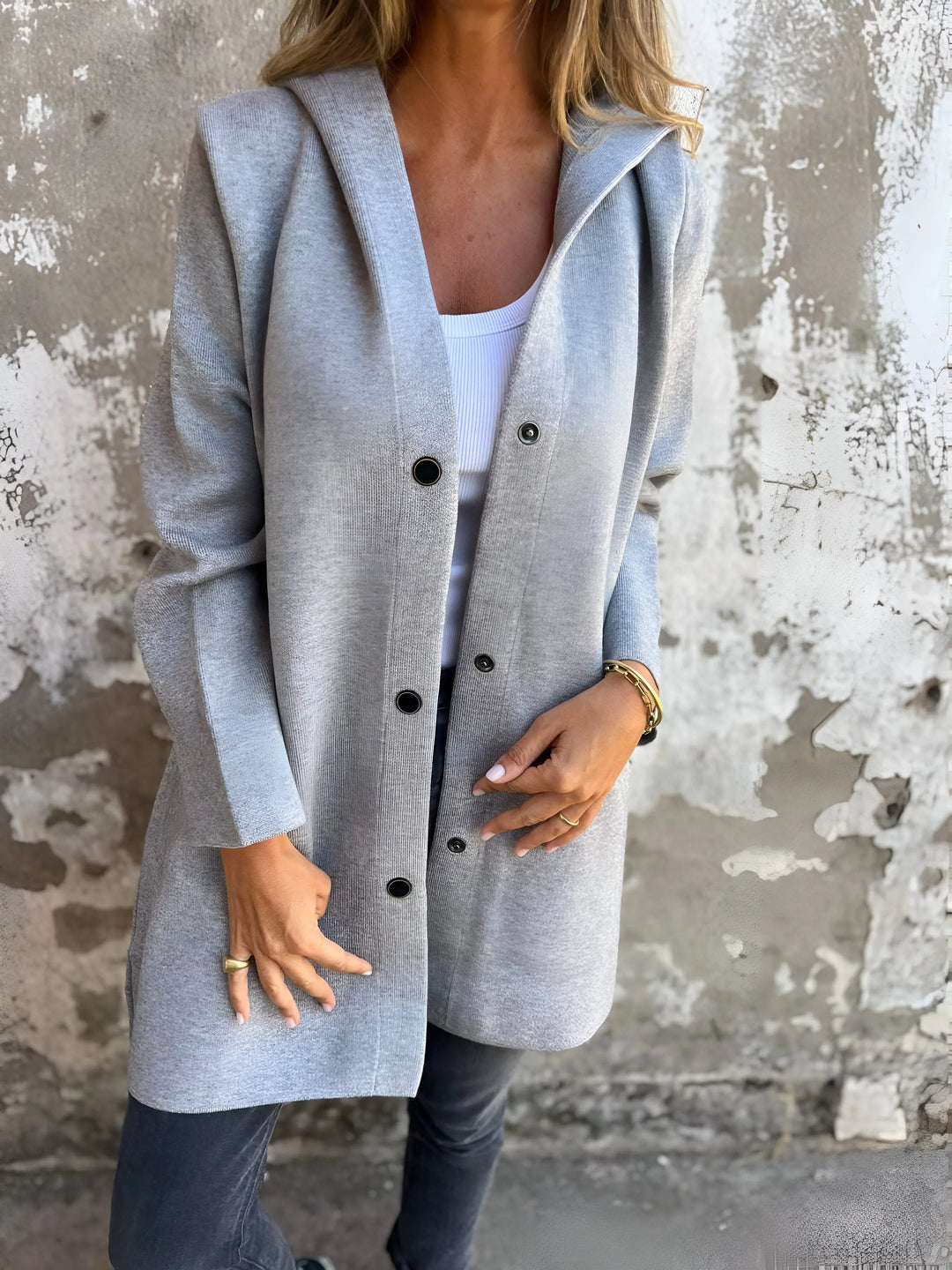 DIANE | Casual Hooded Jacket Luvy Boutique