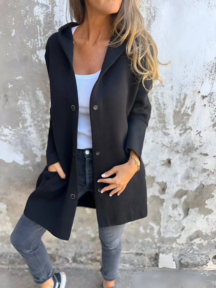 DIANE | Casual Hooded Jacket Luvy Boutique