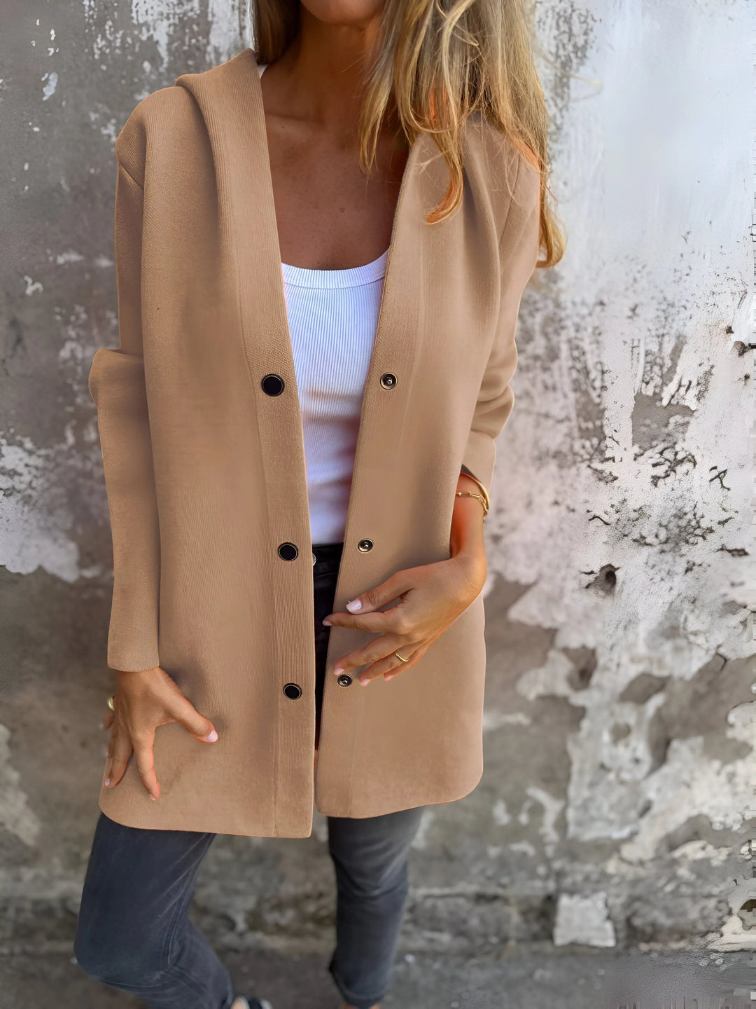 DIANE | Casual Hooded Jacket Luvy Boutique
