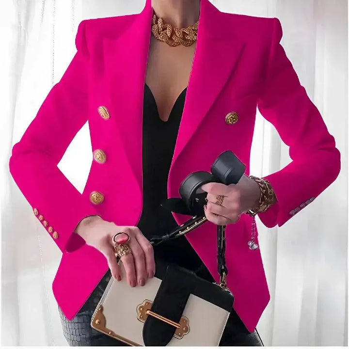 Amelia | Women Double Breasted Blazer Jacket Luvy Boutique