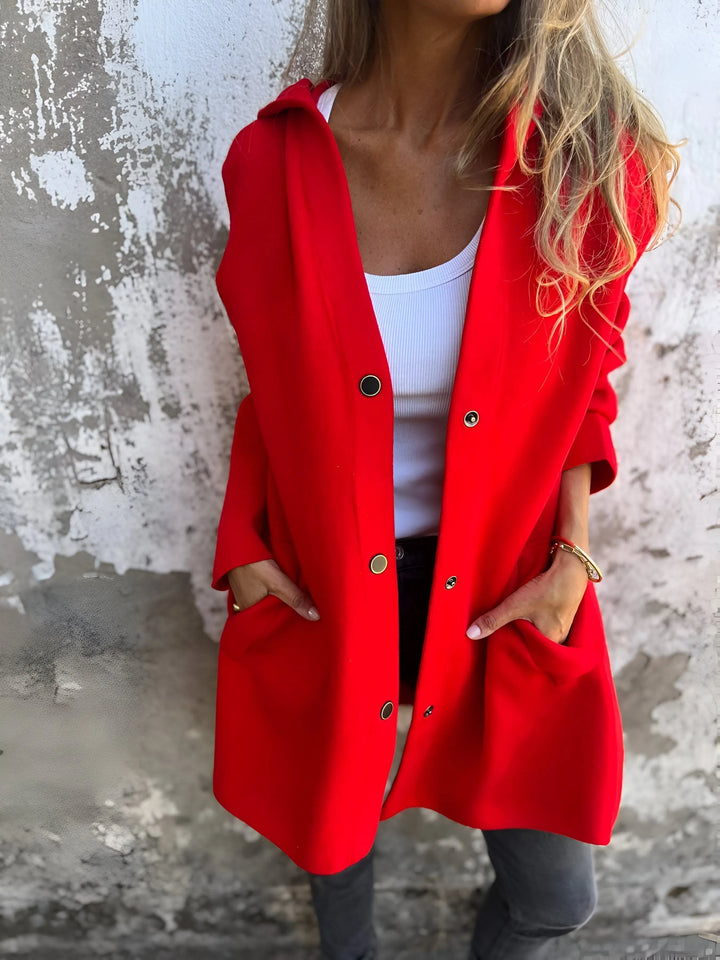DIANE | Casual Hooded Jacket Luvy Boutique