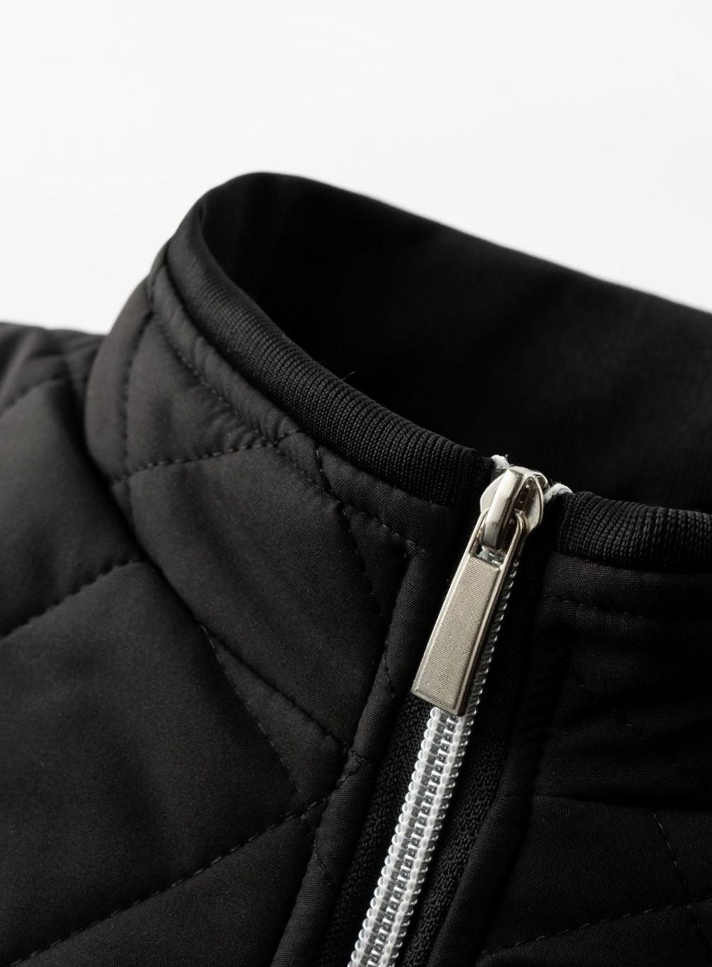 Men's Fleece-Lined Quilted Bomber Jacket