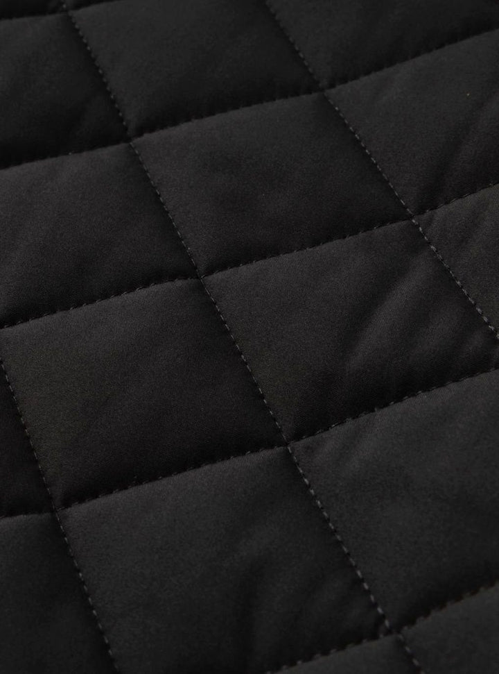 Men's Fleece-Lined Quilted Bomber Jacket