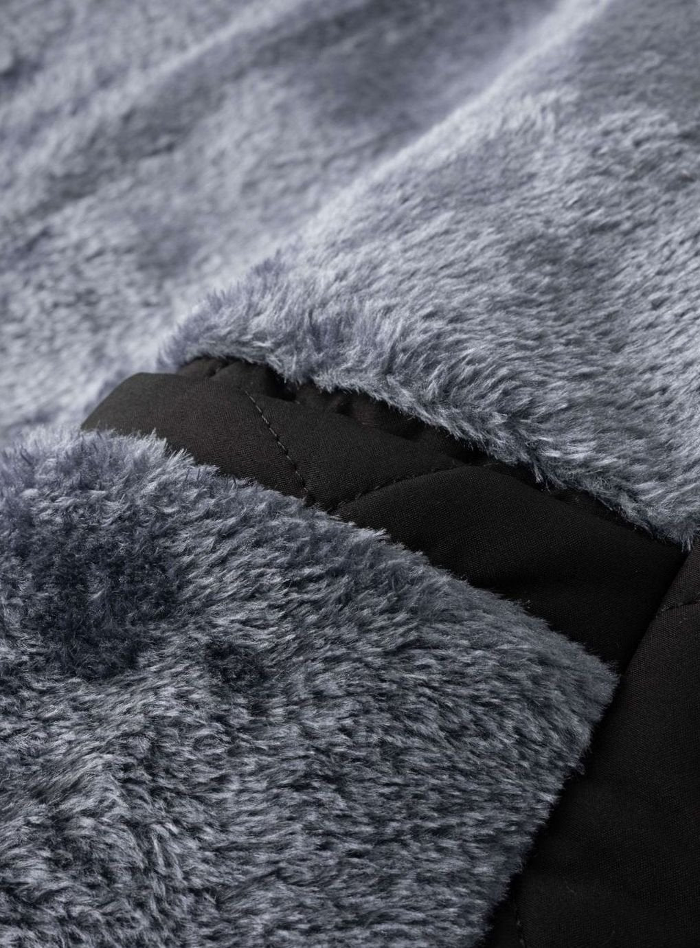 Men's Fleece-Lined Quilted Bomber Jacket