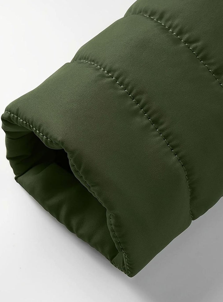 Men's Lightweight Quilted Zip-Up Puffer Jacket