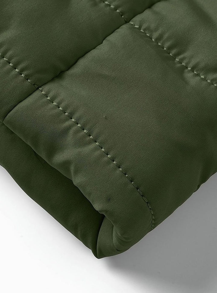 Men's Lightweight Quilted Zip-Up Puffer Jacket