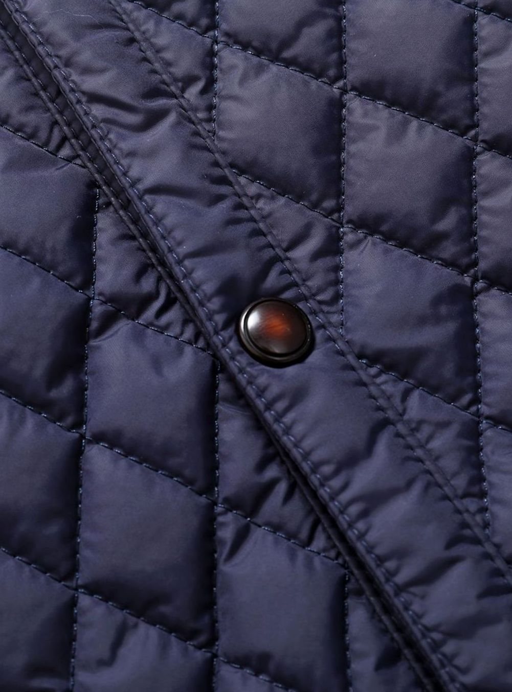 Men's Quilted Stand-Collar Zip-Up Insulated Jacket