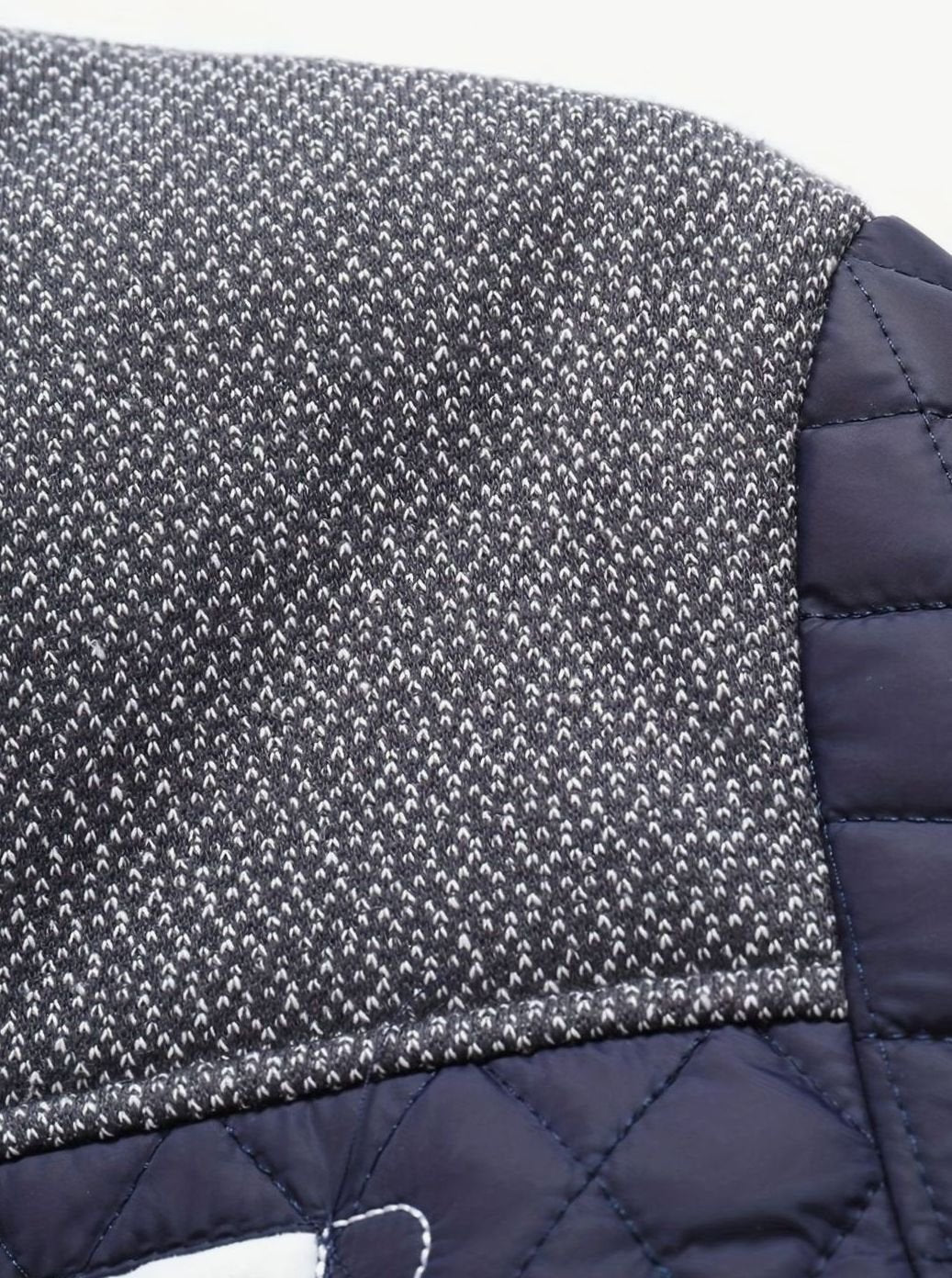 Men's Quilted Stand-Collar Zip-Up Insulated Jacket
