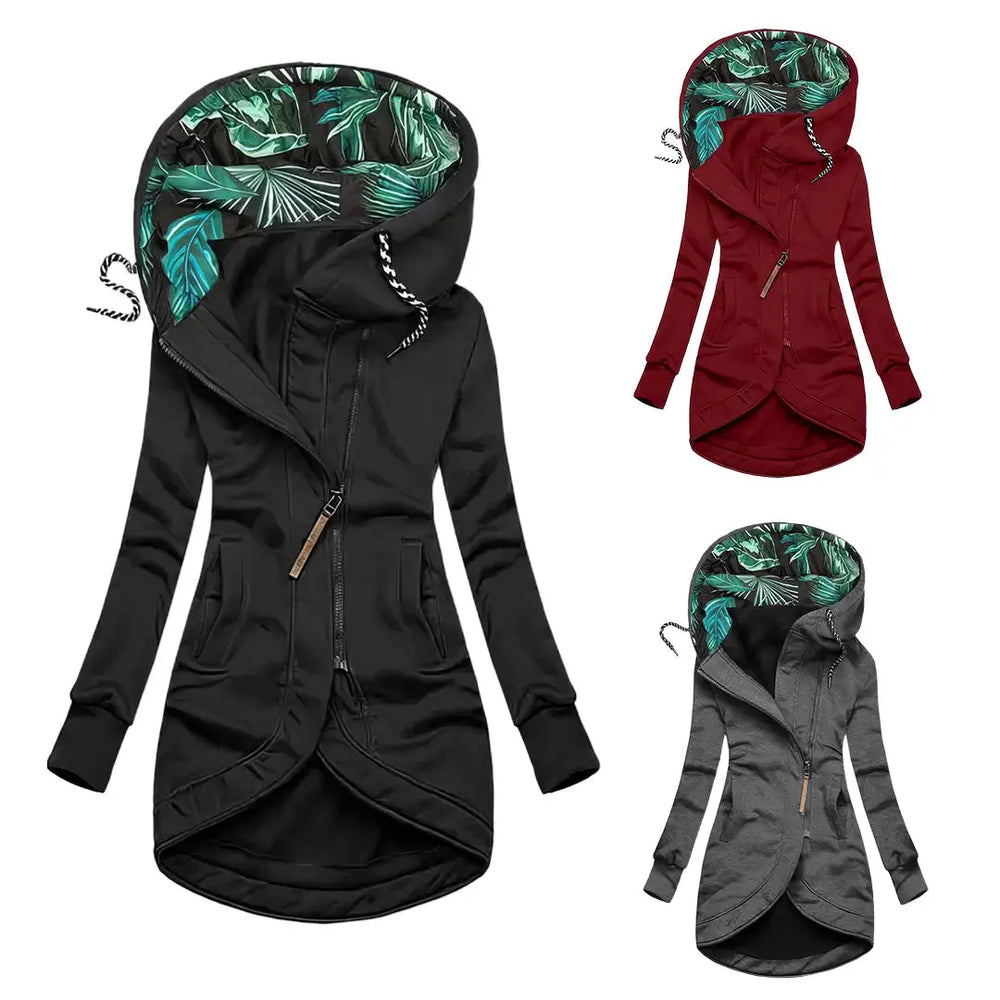 Quinty | The Palm Rain Jacket Luvy Boutique