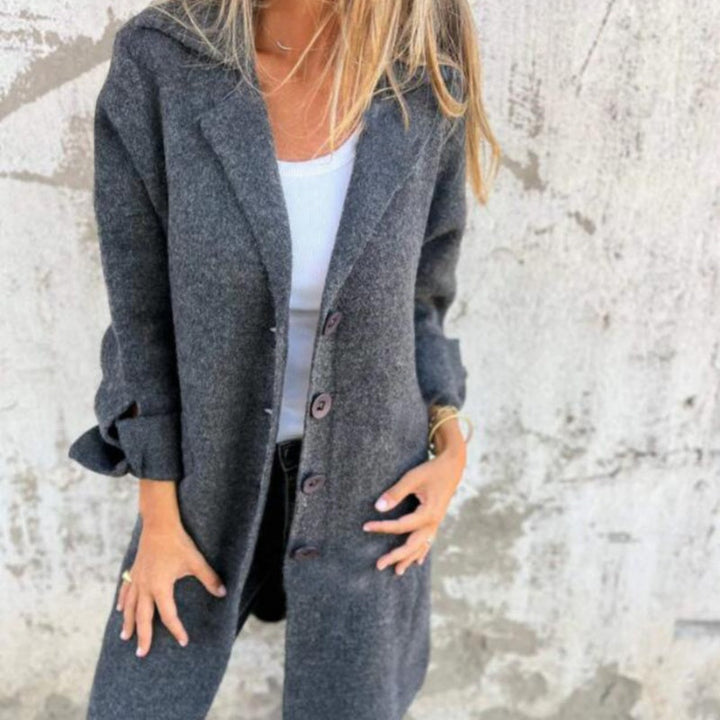 Tracy | Stylish Elegant Loose-Fit Coat Luvy Boutique