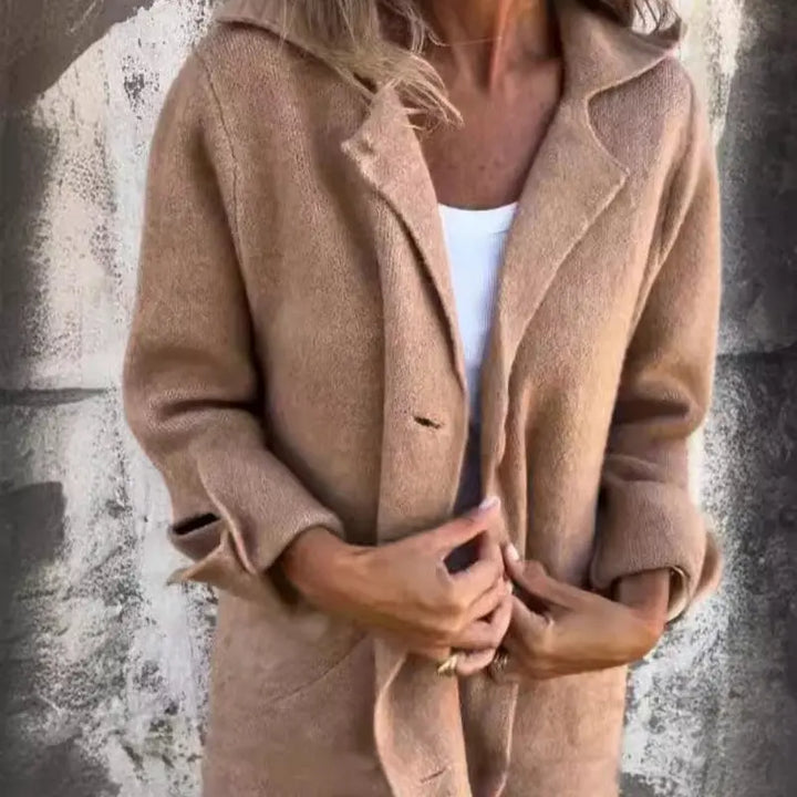 Tracy | Stylish Elegant Loose-Fit Coat Luvy Boutique