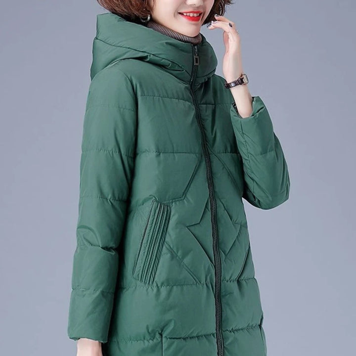 Women's Insulated Hooded Puffer Winter Jacket