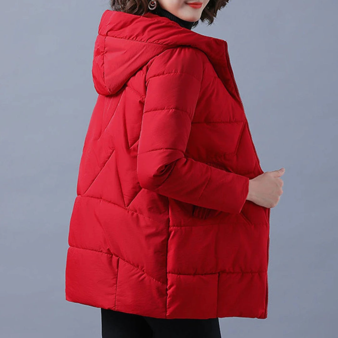 Women's Insulated Hooded Puffer Winter Jacket