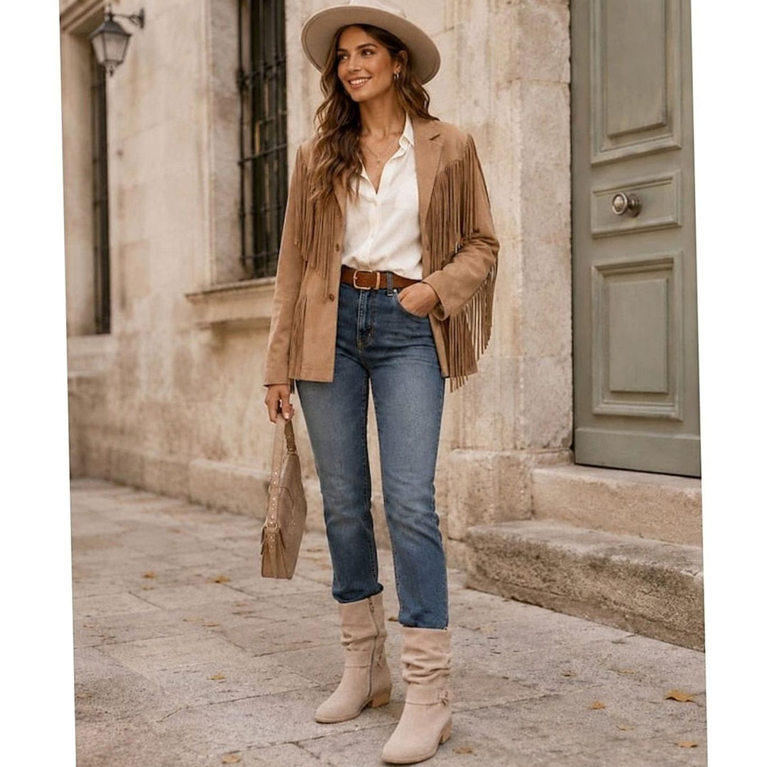 Women's Slouchy Buckle Block-Heel Ankle Boots