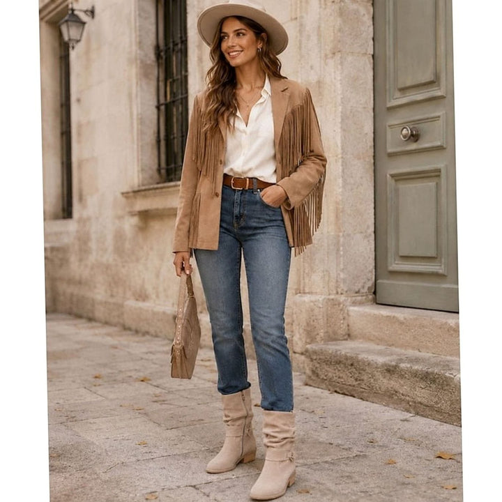Women's Slouchy Buckle Block-Heel Ankle Boots