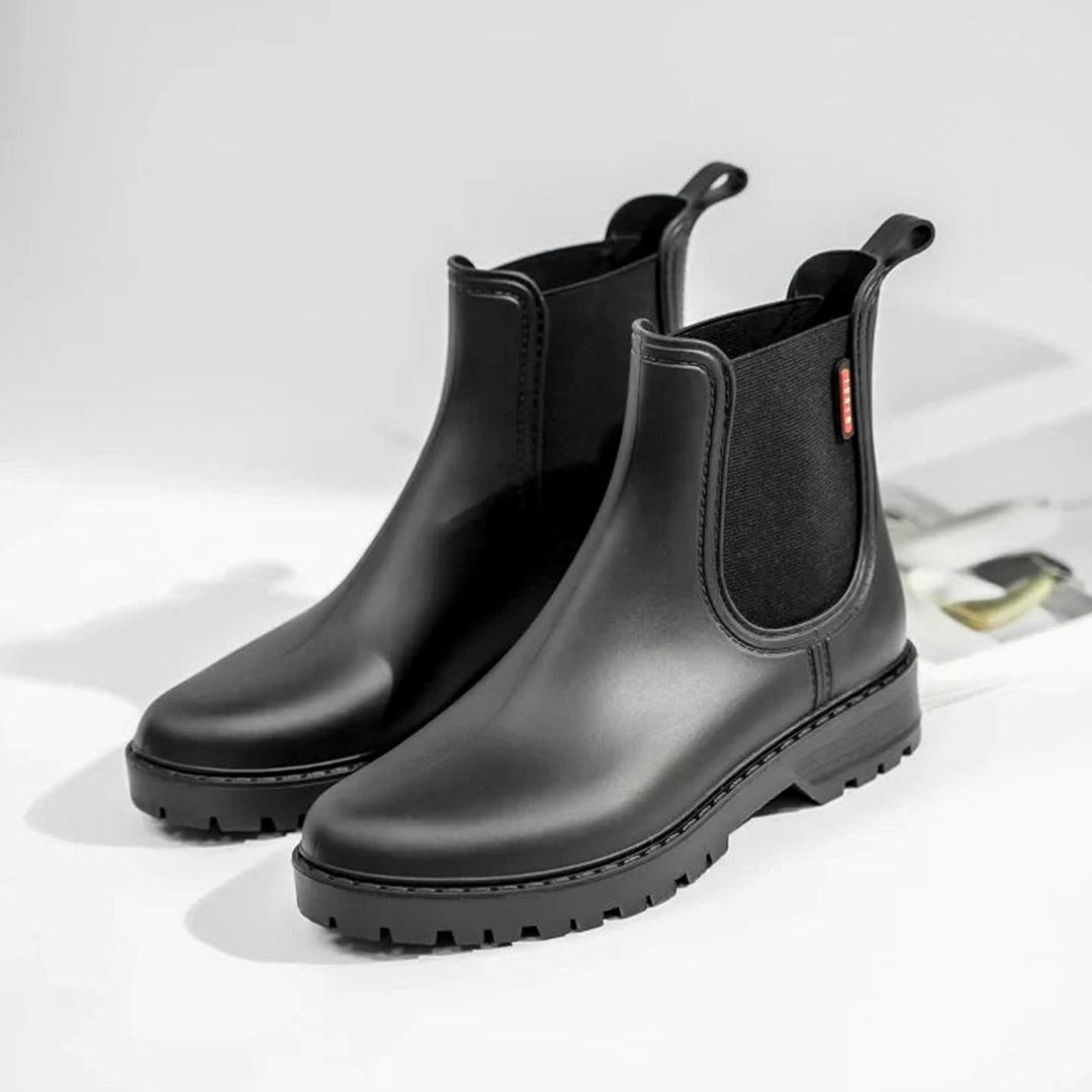 Women's Waterproof Insulated Chelsea Boots Elastic Side Panel